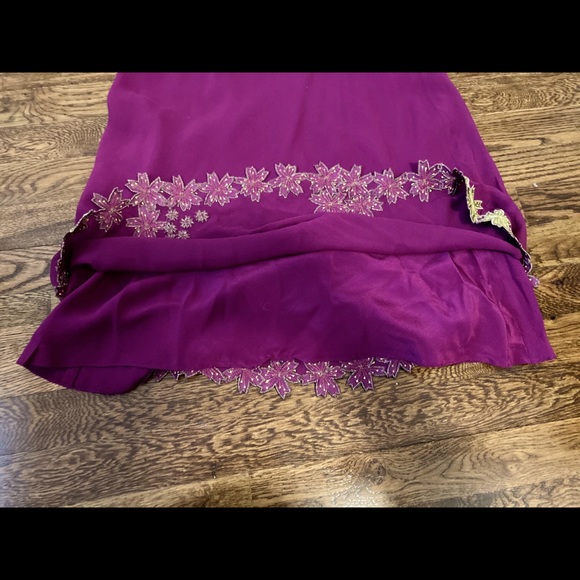 Gilmore Girls vintage fuchsia slip dress 90s Y2K - Picture 7 of 7